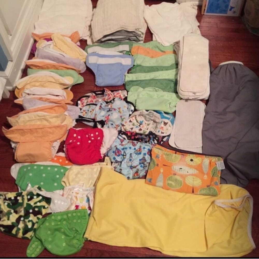 Cloth Diaper BUNDLE.  WILL NOT SELL SEPARATELY.